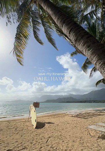 Save my itinerary 🌺 📍Oahu, Hawaii 1. Explore Kualoa Ranch - horseback riding & excursions 🐎 2. Take a helicopter ride - 60 min doors off flight over Oahu 🚁 @Magnum Helicopters 3. Dine at the Hau-Tree - Oceanside restaurant with a view 🌴 4. Visit the Ho’omaluhia Botanical Garden - free admission from 9am-4pm ⛰️ 5. Hike the Makapu’u lighthouse trail🌄 6. Catch the sunset at the Halona Beach Cove 🌊 7. Spend the day at Alohilani Resort ☀️ 8. Take a walk to Waikiki Beach 🏖️ 9. Enjoy a Malasada