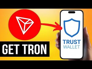How to Get Tron on Trust Wallet (IN 20 SECONDS!)