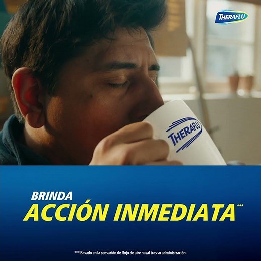 Ataca los síntomas de la gripa con Theraflu y su fórmula de rápida absorción