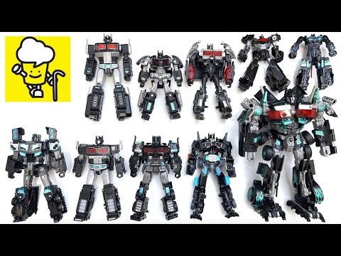 Different Transformers Nemesis Prime Optimus Prime Movie robots to vehiclesトランスフォーマー 變形金剛
