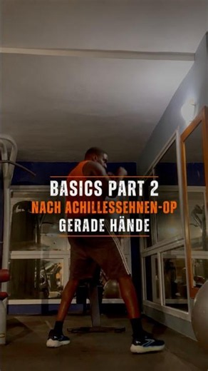 Boxtraining nach Achillessehnenriss | Gerade Hände & Technik