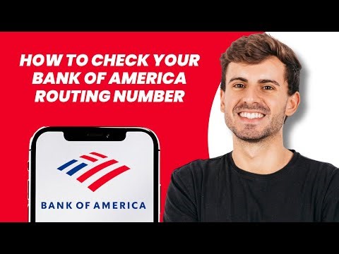 How to Check Your Bank of America Routing Number
