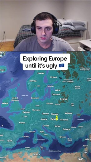 Exploring Europe until it’s ugly 🇪🇺 #travel #exploring #googleearth #europe