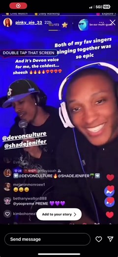 Live TikTok Session with Shade Jenifer and Devon Culture
