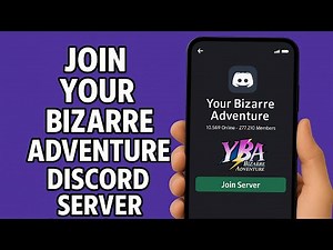 How To Join Your Bizarre Adventure Discord Server on Mobile