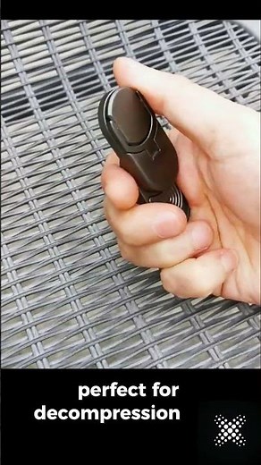 Target Push Slider Fidget Toy | EDC Metal Fidget for Stress Relief