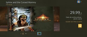 Sphinx and The Cursed Mummy : trailer et détails du jeu qui revient cette semaine sur Nintendo Switch