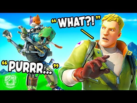 KIT VOICE TROLLING in FORTNITE?! (Fortnite Challenge)