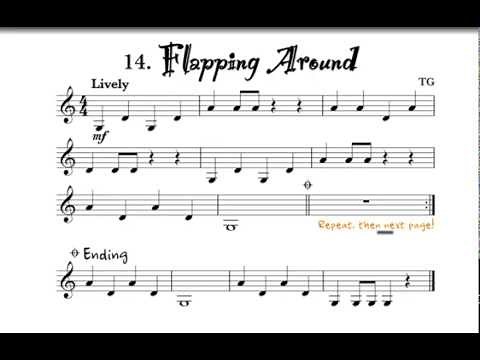 Flapping Around from Vamoosh Violin Book 1