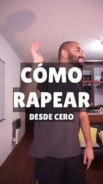 CÓMO aprender a RAPEAR #rap #hiphop #freestyle