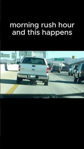 TIRE FOLLOWS DRIVER #tireblowout #safedriver