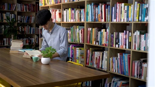 Student, Read, Book. Free Stock Video