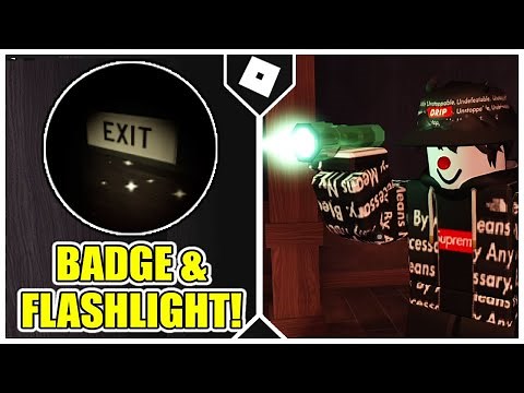 DOORS Hotel Update - How to get GREEN GUMMY FLASHLIGHT + "BACK ON TRACK" ACHIEVEMENT/BADGE! [ROBLOX]