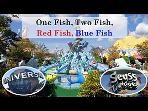 One Fish Two Fish Red Fish Blue Fish Ride at Universal Orlando