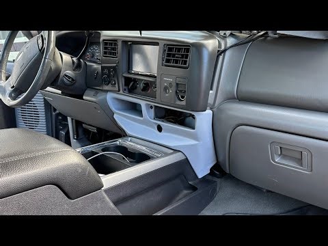 99-07 F350 & Excursion gets a 11-16 F350 flow console conversion panel!