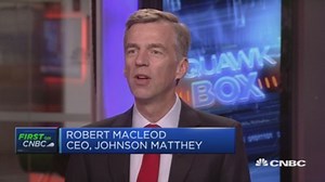 Emissions control business outperformed significantly: Johnson Matthey CEO