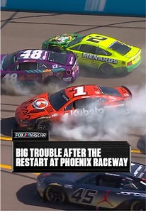Massive Crash in NASCAR: Sendrick and Alfredo's Collision