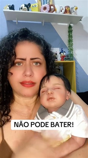 NÃO PODE BATER! Bebê Reborn kit Zain
