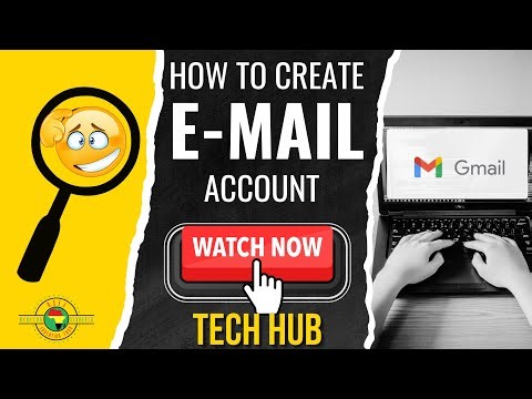 HOW TO CREATE AN E-MAIL ACCOUNT