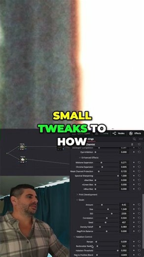 Halation Controls: Simple Tweaks for Better Results #shorts
