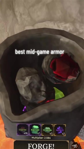Best Mid-Game Armor Recipe in The Forge