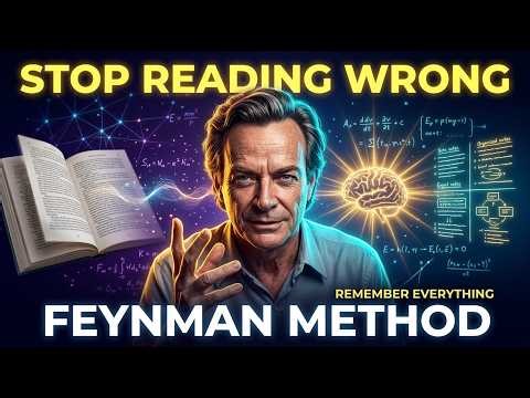 Stop Reading Like a Student: Feynman’s Method to Absorb Books