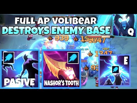 Full Ap Volibear in URF destroys Enemy Base with ULTIMATE | Clean Gameplay
