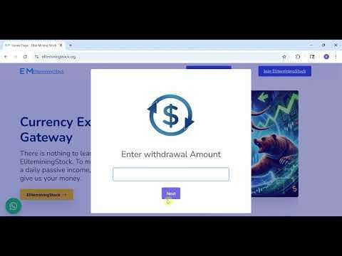 eliteminingstock.org Exit Scam, See How to get your withdrawal approved instantly