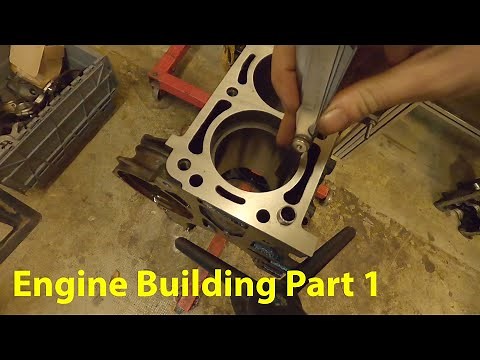 Engine Building Part 1 - Pistons, Bores and Piston Rings