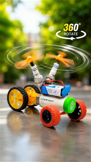 powerful Rc car making at home 🏠🏡😍 #experiment #rjexperiment #experiment #diy