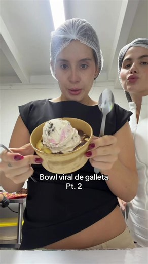 Bowl de galleta viral paso a paso: masa, helado y sal
