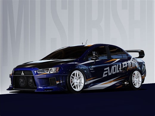 巅峰极速涂装展馆Vol.12-Evo3&10