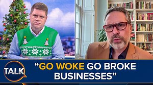 65K views · 1.7K reactions | Screwfix has reportedly banned shop-floor Christmas decorations, while HSBC has banned festive jumpers to avoid upsetting financially stressed customers. Philip Kiszely: “I think it’s a combination of Islamist and woke activists complaining.” | TalkTVUK | Facebook