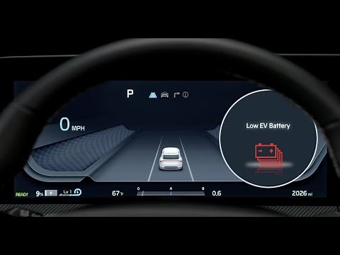 EV Instrument Cluster Overview