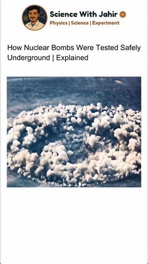 Nuclear explosions are unimaginably powerful — so how were they tested without destroying everything above ground? This video explains how underground nuclear tests worked. Scientists buried nuclear devices hundreds of meters below the surface, using thick layers of rock and earth to absorb the blast energy. The surrounding rock would melt, collapse inward, and trap most of the radioactive material underground. You’ll learn: • Why underground testing replaced atmospheric tests • How shockwaves a