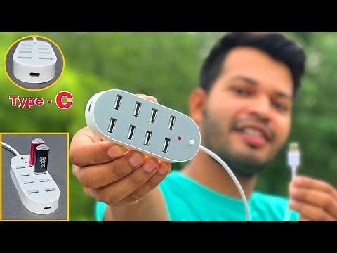 How To Make USB Hub With Type - C Port घर पर USB Hub कैसे बनाएं From PC