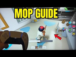 How to Mop Floors in Roblox BlockSpin (Janitor Job)