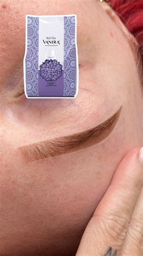 Bri Walsh on Instagram: "I will forever be obsessed with this wax 💜 Using Lavendar Italwax #brows #eyebrows #wax #waxing #beauty"