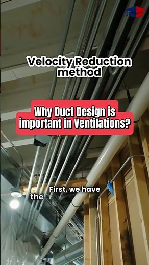How Are Ducts Designed in HVAC Systems? #engineering #mechanicaldesign #hvac #ducting