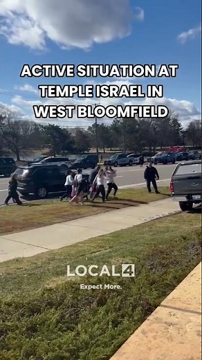 Active situation at Temple Israel in West Bloomfield