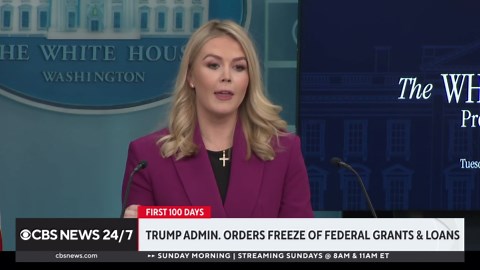 White House on Trump's funding memo