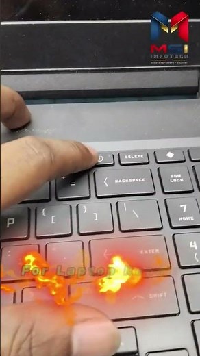 Hp Victus Power button Press then suddenly off _ #msiinfotech #laptoprepair