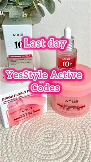 Last hours! Active Yesstyle Codes 😮🥹 Yesstyle coupon codes