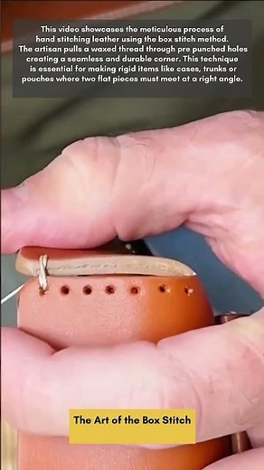 The Art of the Box Stitch