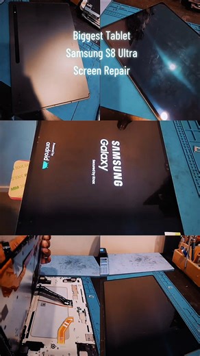 Largest Tablet I Samsung Tab S8 Ultra Screen Repair I #samsung #australia #tech #fun #hobart