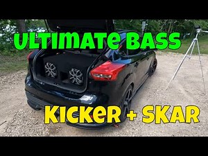 8" Kicker L7 Solobaric Subs - 800 Watts Rms Skar Audio Amp!