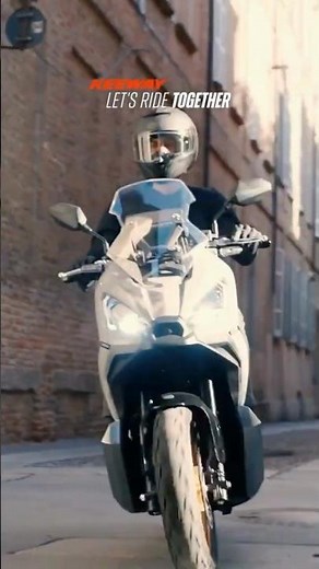 BRAND NEW KEEWAY XDV 125 EVO PRO #keeway #adventure #scooter #scooterlife #travel #explore #fyp
