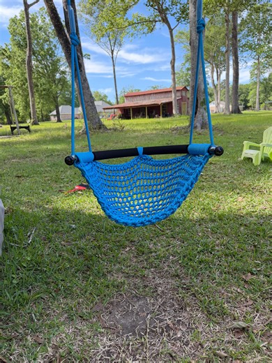 Watch Fun Blue Swing Seat | Safe & Durable on Amazon Live