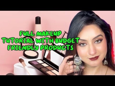 Full Makeup tutorial with budget friendly products.