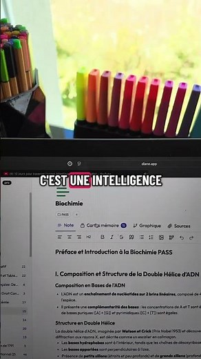 faire des flashcards à la main quand DIANE AI le fait en 2 secondes ?? #medecine #revisions